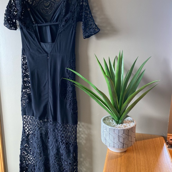 For Love & Lemons Crochet Maxi Dress - Picture 5 of 7
